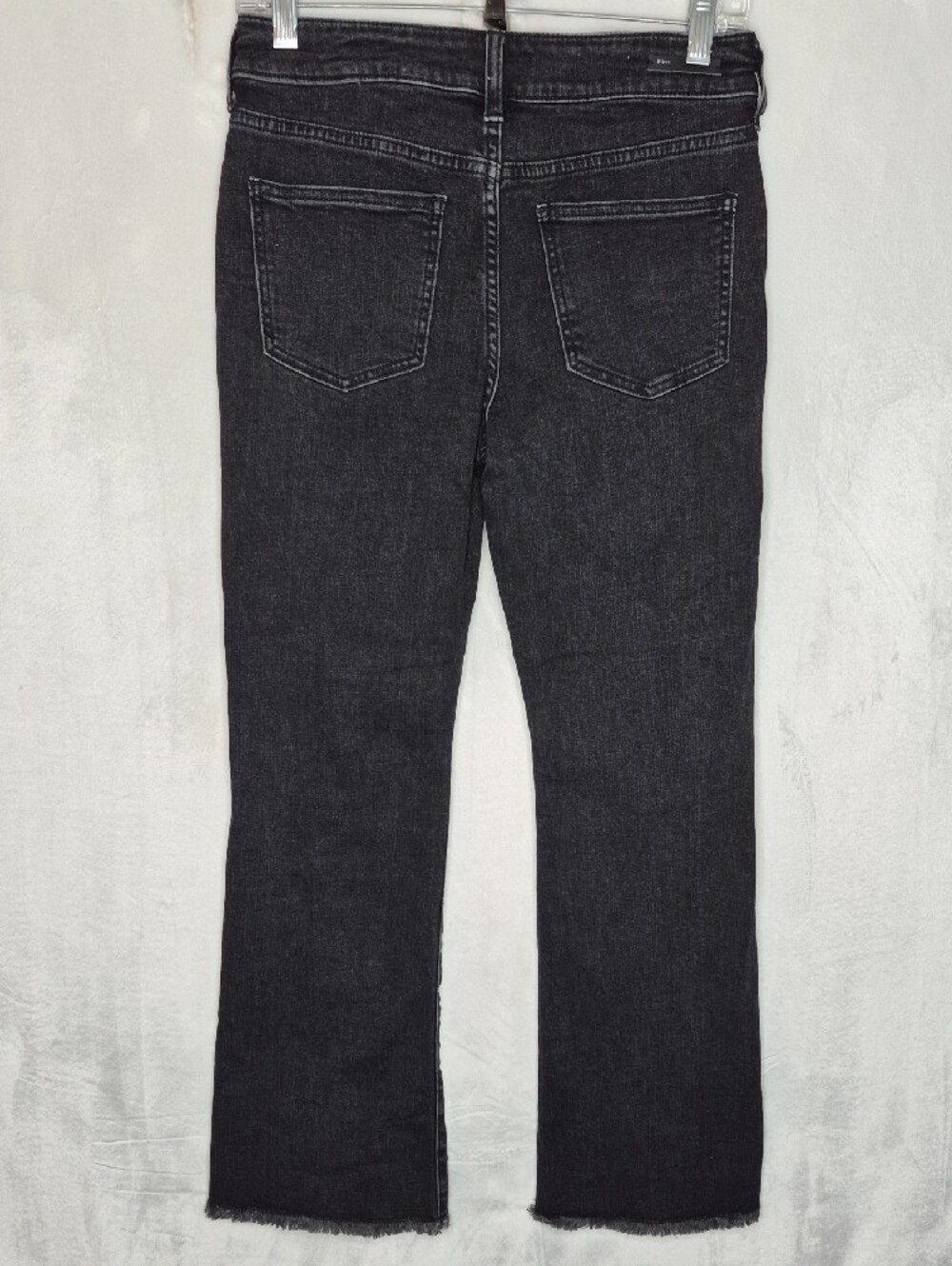 Pilcro and the Letterpress High-Rise Flare Black Jeans Size 26 - Picture 6 of 10